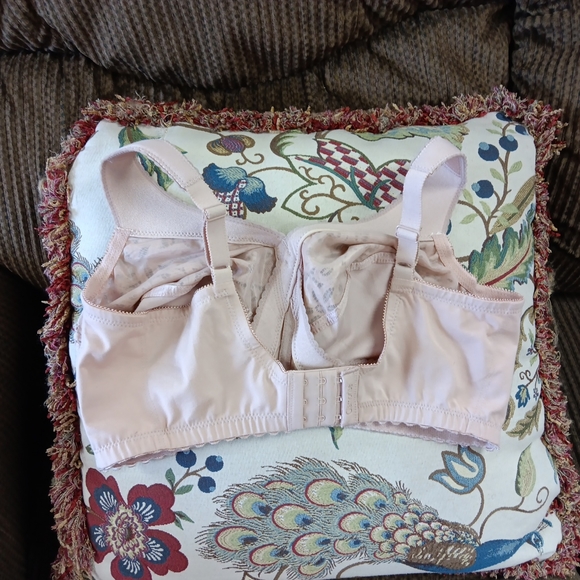 Glamorise Bra Magic Lift 38G Cotton Lined Style 1001  NWOT BEIGE - Picture 5 of 6